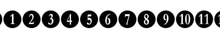 Numberpile-Regular Font UPPERCASE