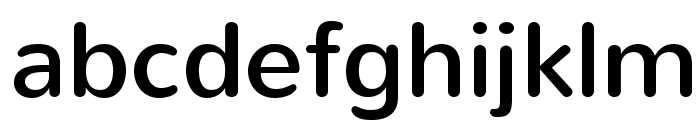Nunito-Regular Font LOWERCASE