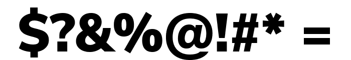 Nunito Sans Black Font OTHER CHARS