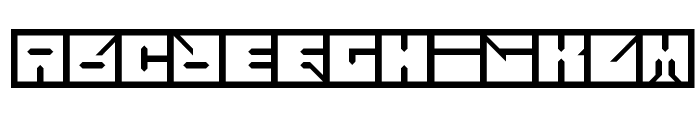 Nunuk Regular Font UPPERCASE