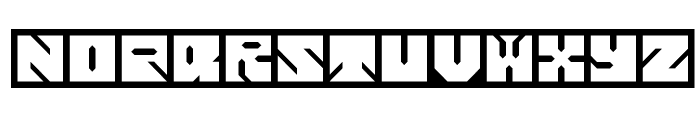 Nunuk Regular Font UPPERCASE
