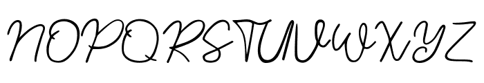Nusapenida Signature Font UPPERCASE