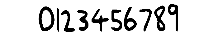 Nutty Pen Font OTHER CHARS