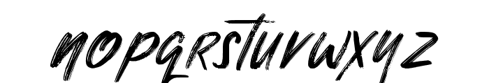 Nuttyclashdemo Font LOWERCASE