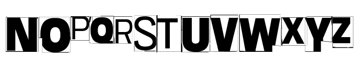 Nuyaghe. Just Nuyaghe. Three Font UPPERCASE