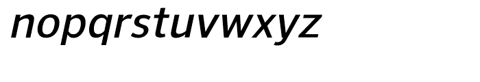 NuOrder DemiBold Italic Font LOWERCASE