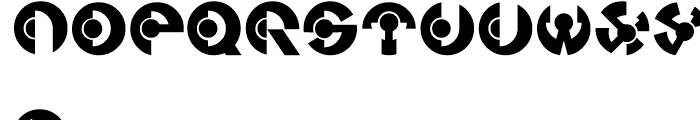 Nucleus Regular Font LOWERCASE