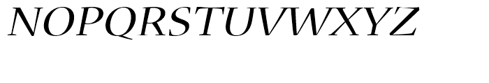 Nueva Extended Italic Font UPPERCASE