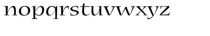 Nueva Extended Font LOWERCASE