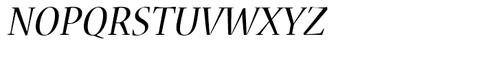 Nueva Italic Font UPPERCASE