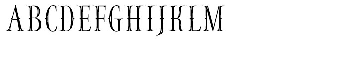 Nutcracker Font UPPERCASE