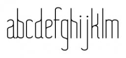 Nue  Light Font LOWERCASE