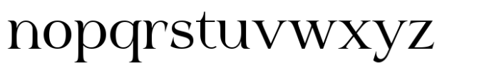 Nuance Variable Font LOWERCASE