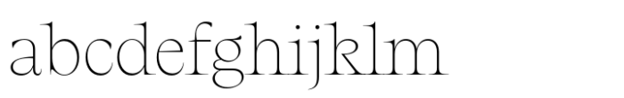 Nuances Collection Normal Thin FONT