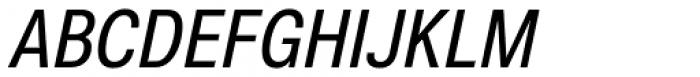Nuber Next Demi Bold Condensed Italic Font UPPERCASE