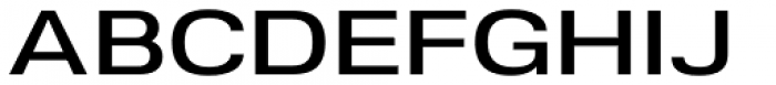 Nuber Next Demi Bold Extended Font UPPERCASE