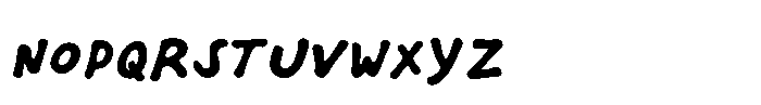 Nubes Regular Font UPPERCASE