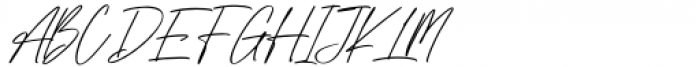 Nubriska Regular Font UPPERCASE