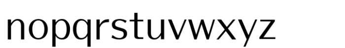 Nud Motoya Aporo Std-W2 b Font LOWERCASE