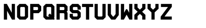 Nue Archimoto Black Font LOWERCASE