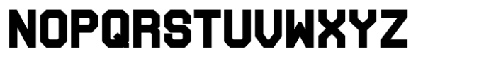 Nue Archimoto Heavy Font LOWERCASE