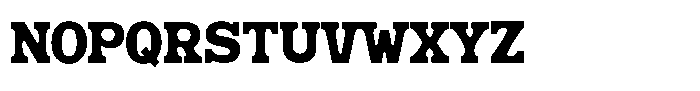 Nuega Regular Font UPPERCASE