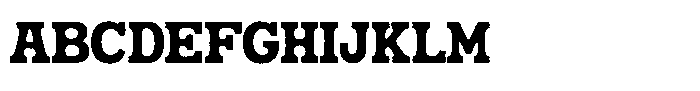 Nuega Texture Font UPPERCASE