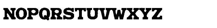 Nuega Texture Font LOWERCASE