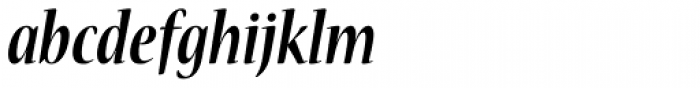 Nueva Std Cond Bold Italic Font LOWERCASE