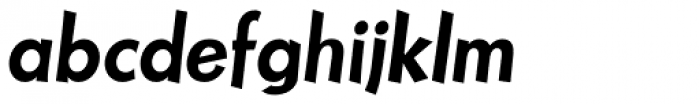 NuevoLithoPro Italic Font LOWERCASE