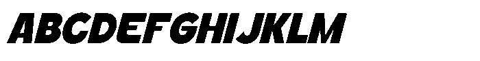 Nufal Slant Font UPPERCASE