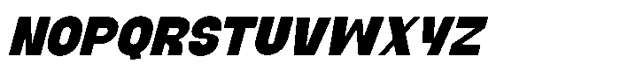 Nufal Slant Font UPPERCASE