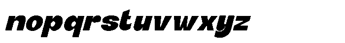 Nufal Slant Font LOWERCASE