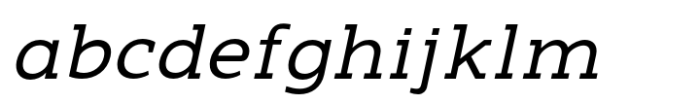 Nuga Italic Font LOWERCASE