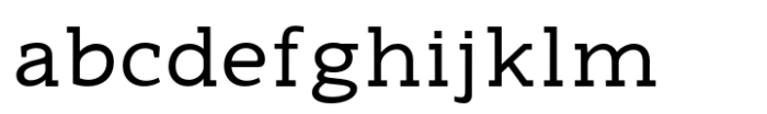 Nuga Regular Font LOWERCASE