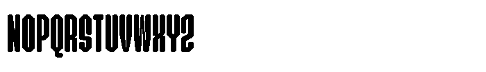 Nuged Font UPPERCASE