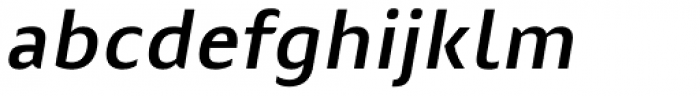 Nula Regular Italic Font LOWERCASE