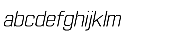 Nulato Hairline Italic FONT