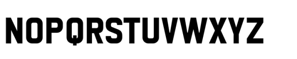 Nulato Heavy Font UPPERCASE