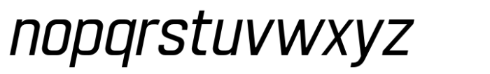 Nulato Light Italic Font LOWERCASE