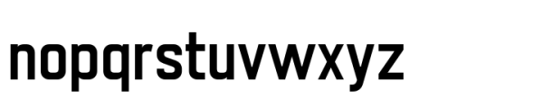 Nulato Semi Bold Font LOWERCASE