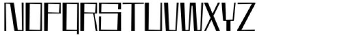 Nullomis Wide Bold Font LOWERCASE