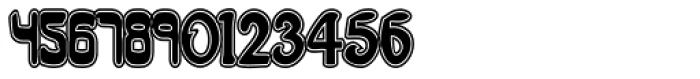 Numbers5 Lined Font LOWERCASE