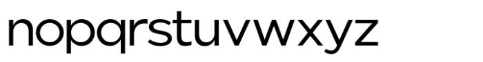 Nunito Flex Regular Font LOWERCASE