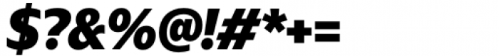 Nuno Black Italic Font OTHER CHARS