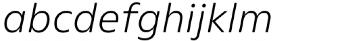 Nuno Extended Light Italic Font LOWERCASE