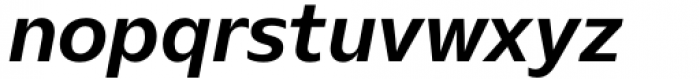 Nuno Extended SemiBold Italic Font LOWERCASE