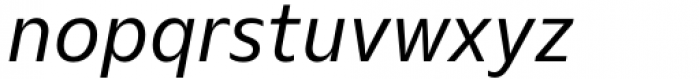 Nuno Italic Font LOWERCASE