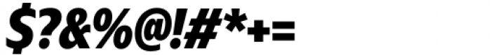 Nuno Narrow ExtraBold Italic Font OTHER CHARS