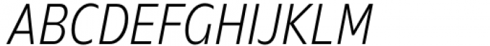 Nuno Narrow Light Italic Font